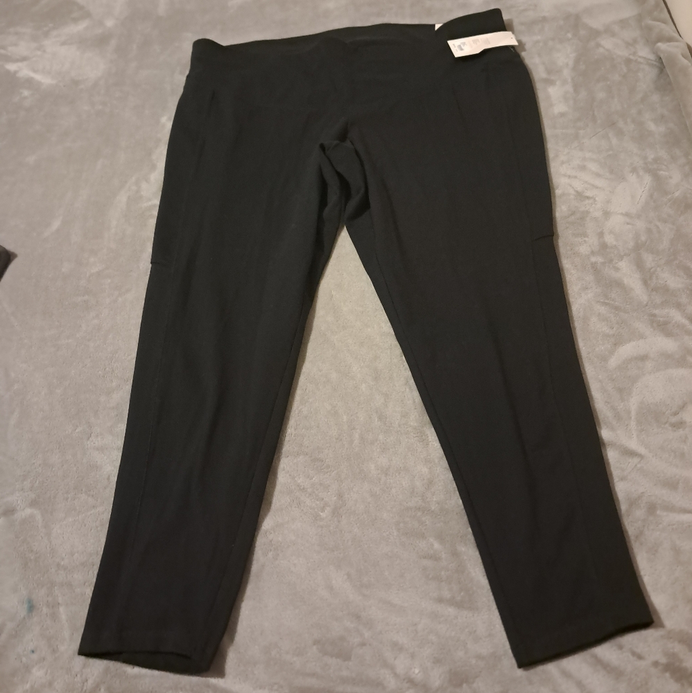 Livi Active Womens Control Leggings Breathable Supportive Stretch Sz. 26/28.